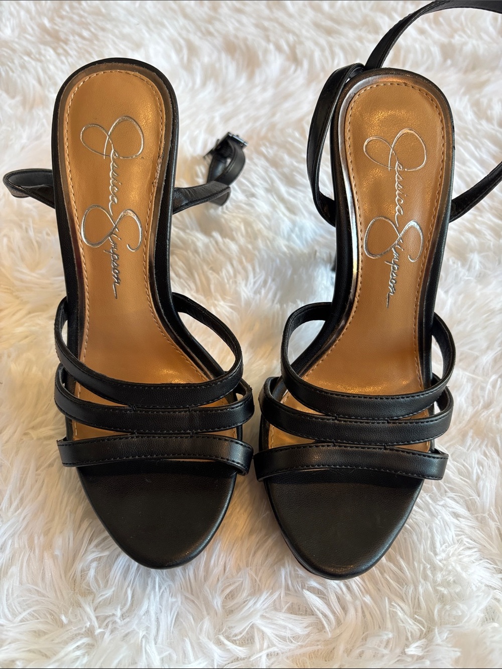 Jessica Simpson Balina Ankle Strap Platform Stiletto Sandals - Picture 2 of 4